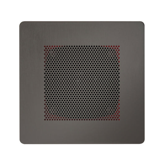 ThermaSol 5" x 5" Black Nickel Finish In-Shower Bluetooth 2.1 + EDR Stereo Speakers