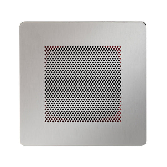 ThermaSol 5" x 5" Polished Chrome Finish In-Shower Bluetooth 2.1 + EDR Stereo Speakers