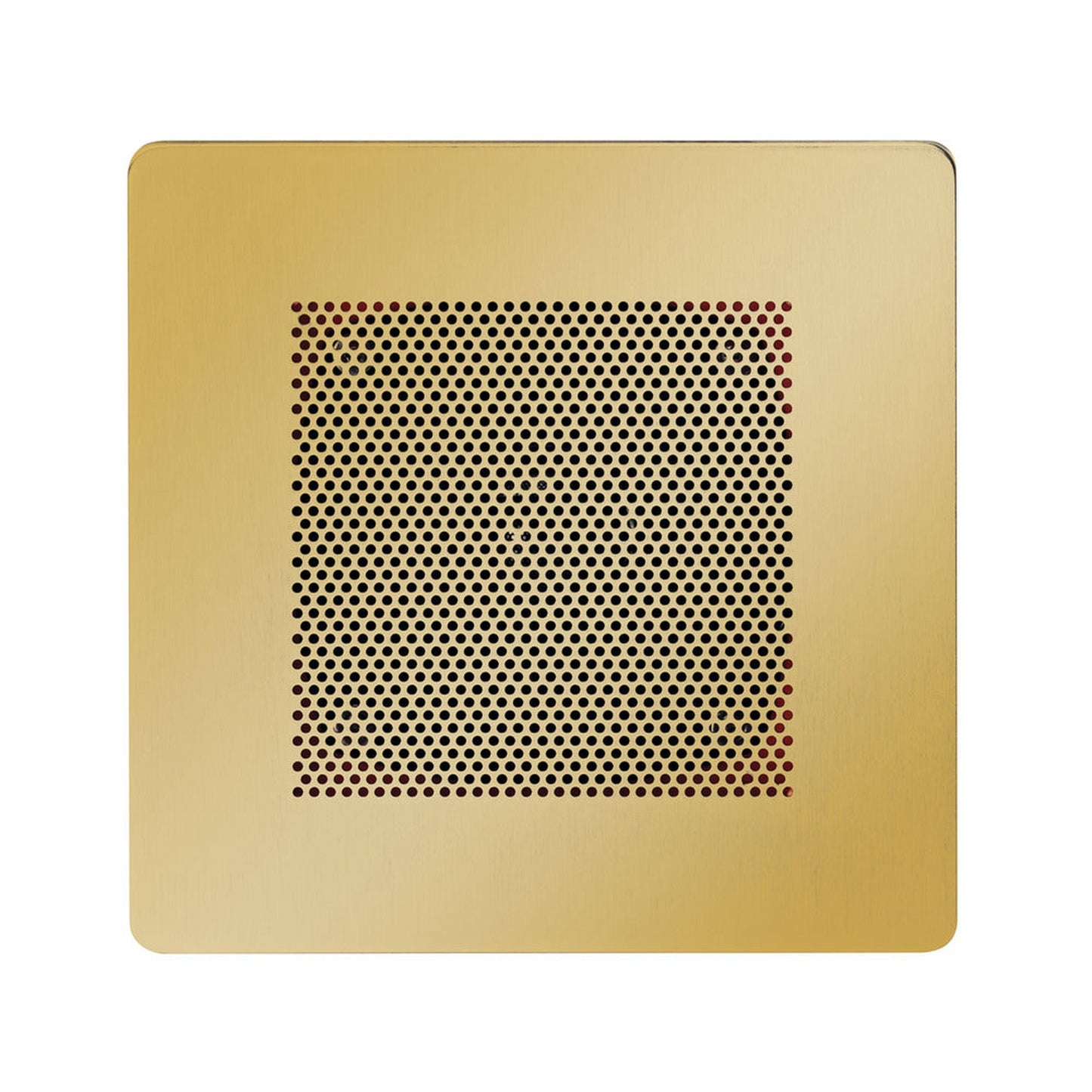 ThermaSol 5" x 5" Polished Gold Finish In-Shower Bluetooth 2.1 + EDR Stereo Speakers