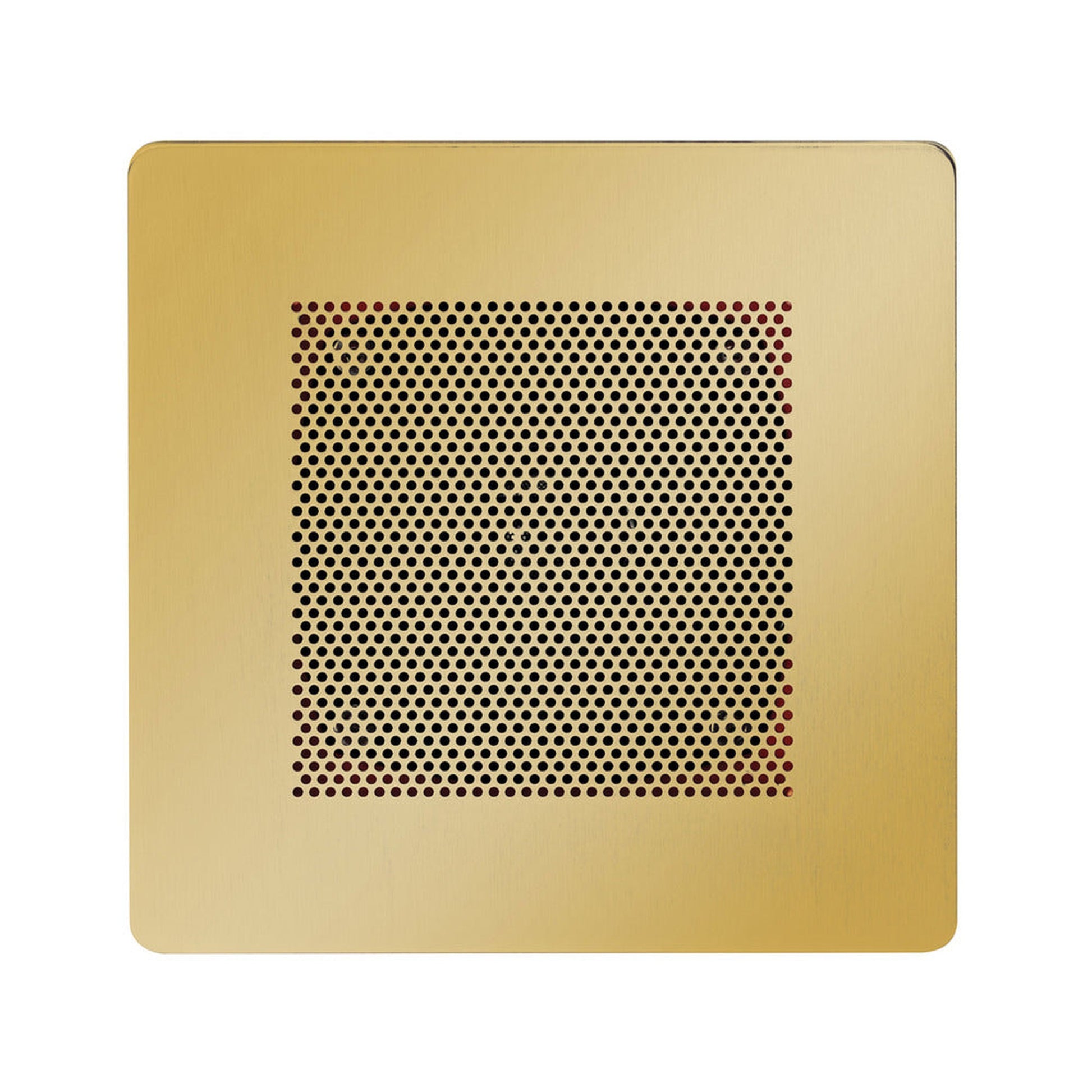 ThermaSol 5" x 5" Polished Gold Finish In-Shower Bluetooth 2.1 + EDR Stereo Speakers