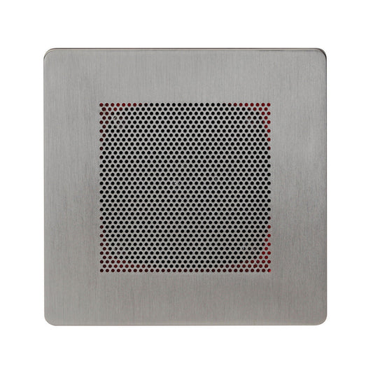 ThermaSol 5" x 5" Satin Chrome Finish In-Shower Bluetooth 2.1 + EDR Stereo Speakers