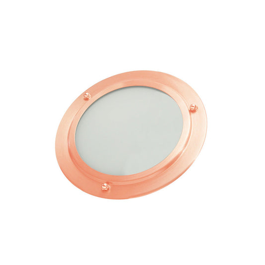 ThermaSol 7" Copper Finish In-Shower Dimmable LED Shower Light