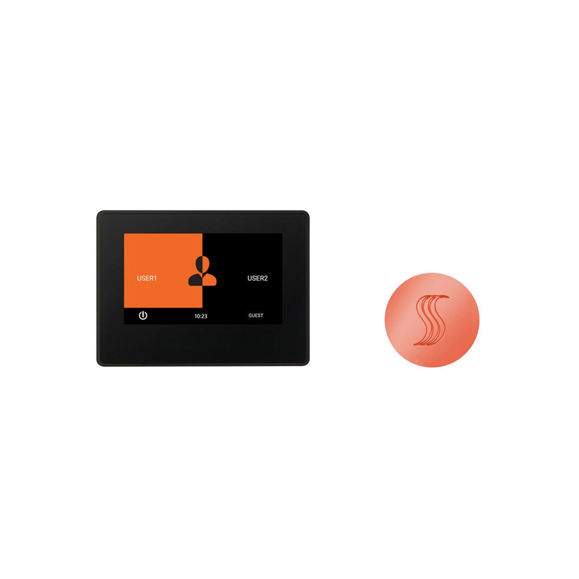 ThermaSol 7" Copper Finish ThermaTouch Control and Round SteamVection