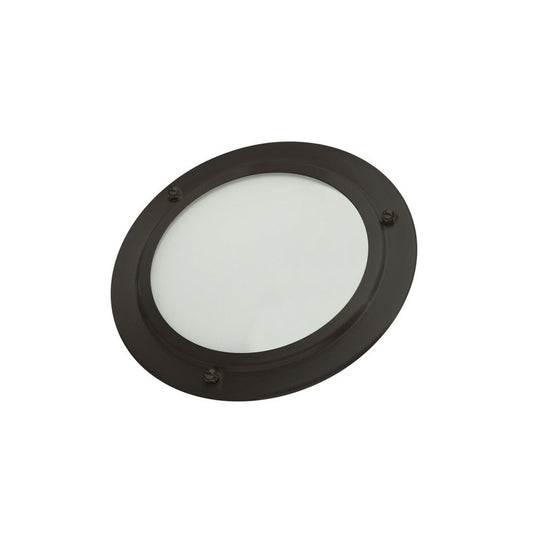ThermaSol 7" Matte Black Finish In-Shower Dimmable LED Shower Light