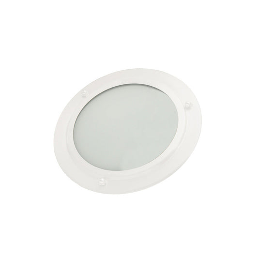 ThermaSol 7" White Finish In-Shower Dimmable LED Shower Light
