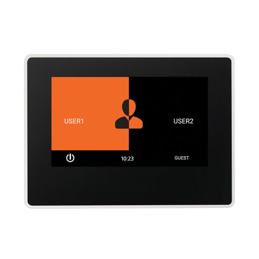 ThermaSol 7" White Finish ThermaTouch Controller