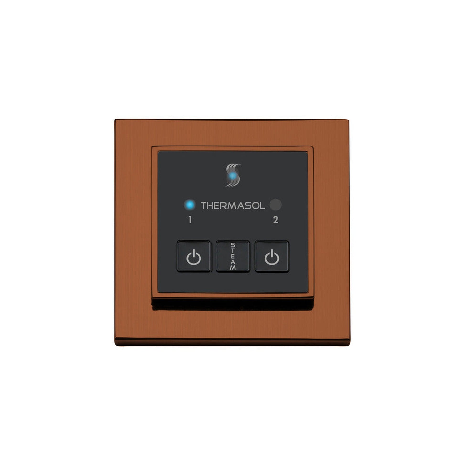 ThermaSol Antique Copper Finish Easy Start Steam Control - Square