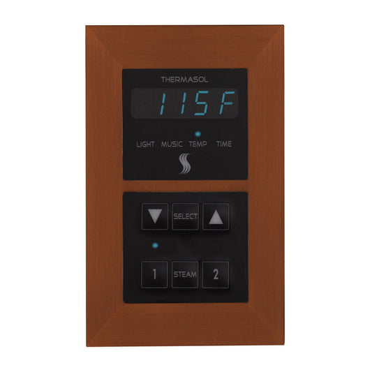 ThermaSol Antique Copper Finish Recessed Signature Environment Control - Square
