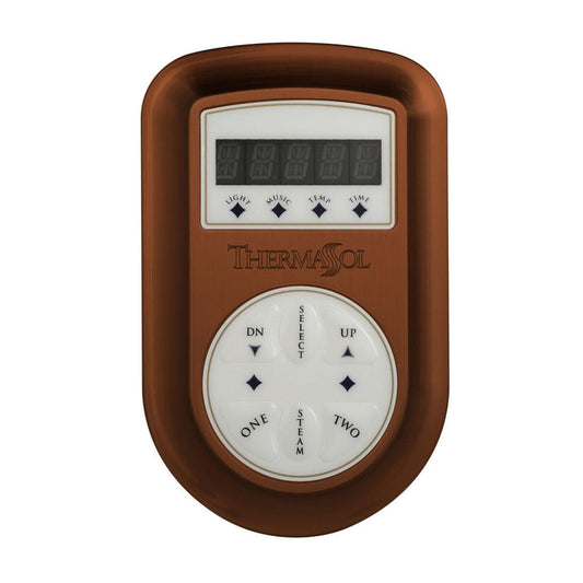 ThermaSol Antique Copper Finish Wall-Mount Signature Environment Control - Round