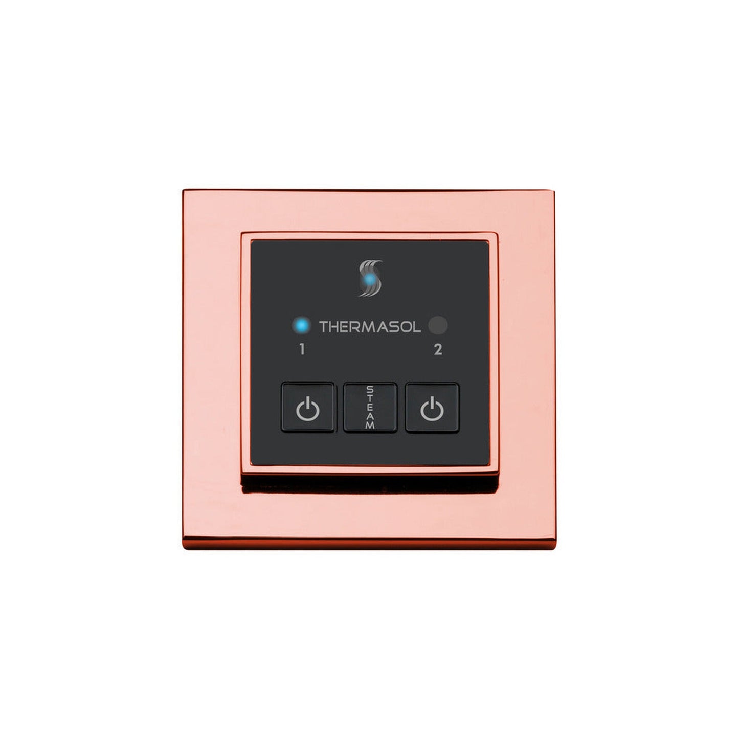 ThermaSol Copper Finish Easy Start Steam Control - Square