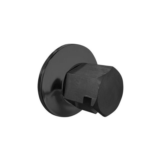 ThermaSol Matte Black Finish Traditional Style Steam Head