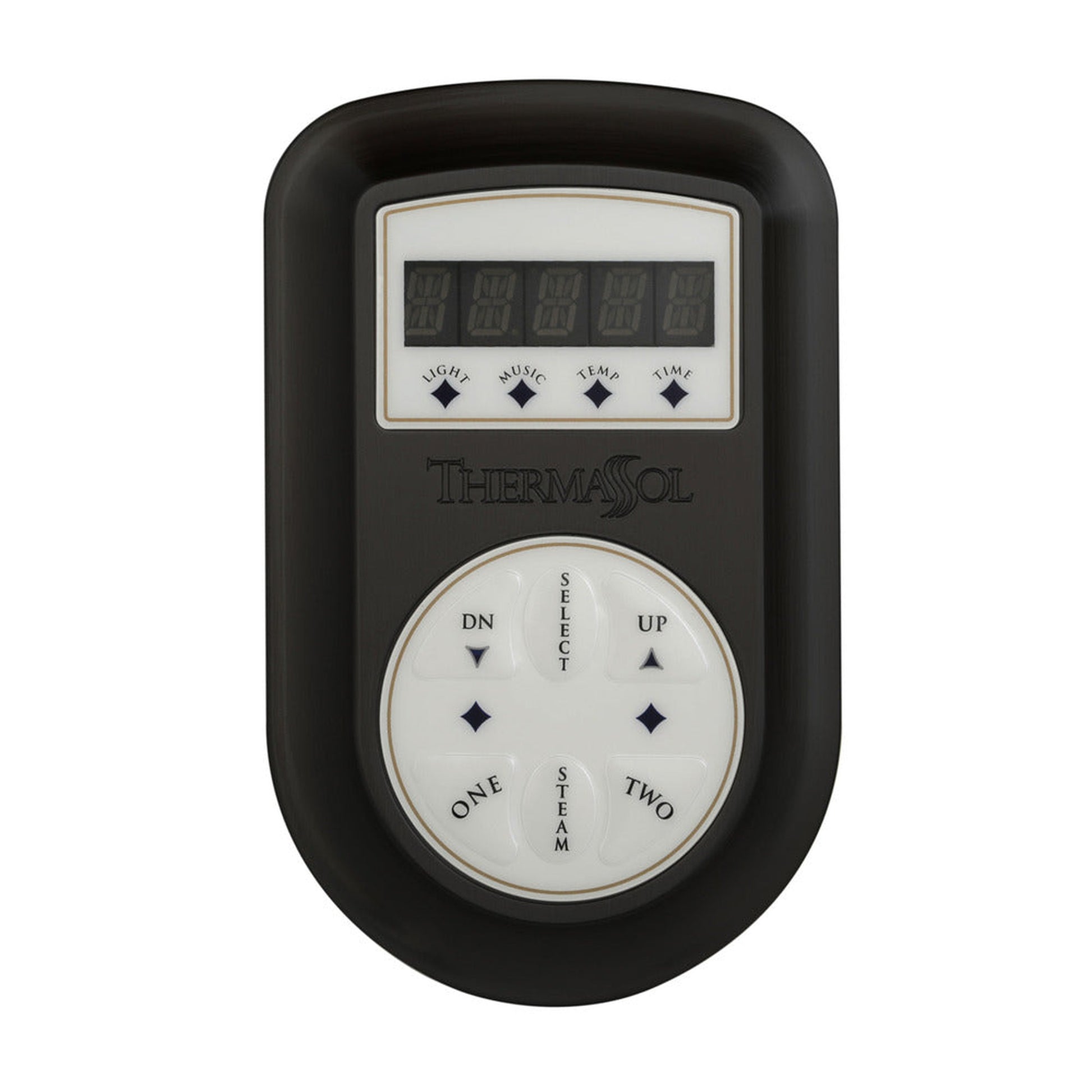 ThermaSol Matte Black Finish Wall-Mount Signature Environment Control - Round