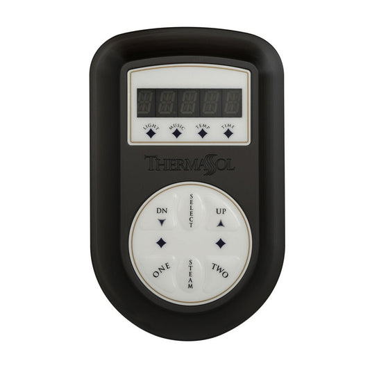 ThermaSol Matte Black Finish Wall-Mount Signature Environment Control - Round