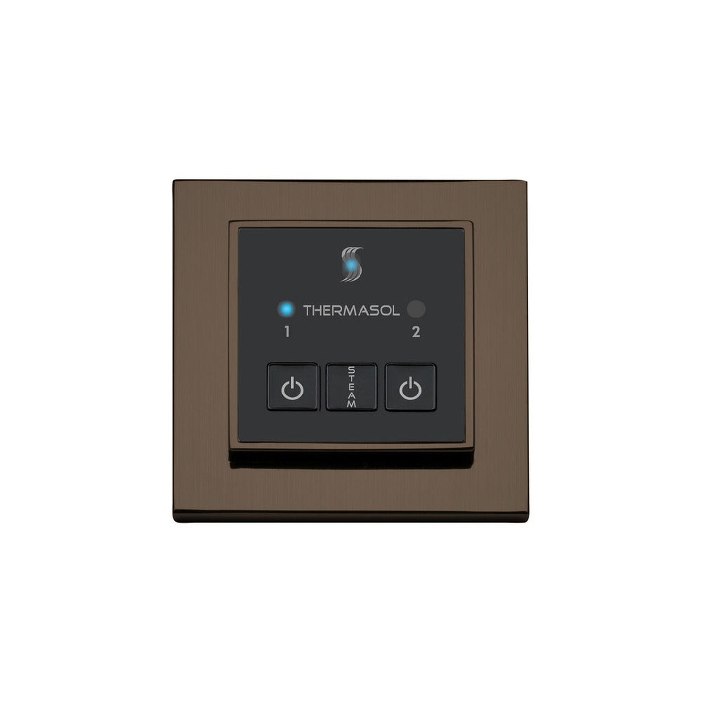 ThermaSol Oil Rubbed Bronze Finish Easy Start Steam Control - Square
