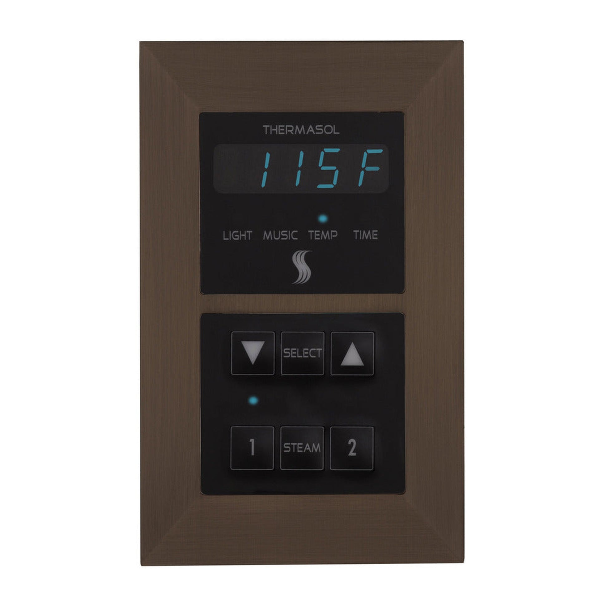 ThermaSol Oil Rubbed Bronze Finish Recessed Signature Environment Control - Square