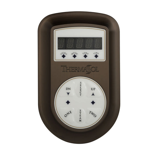 ThermaSol Oil Rubbed Bronze Finish Wall-Mount Signature Environment Control - Round