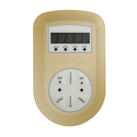 ThermaSol Polished Brass Finish Wall-Mount Signature Environment Control - Round