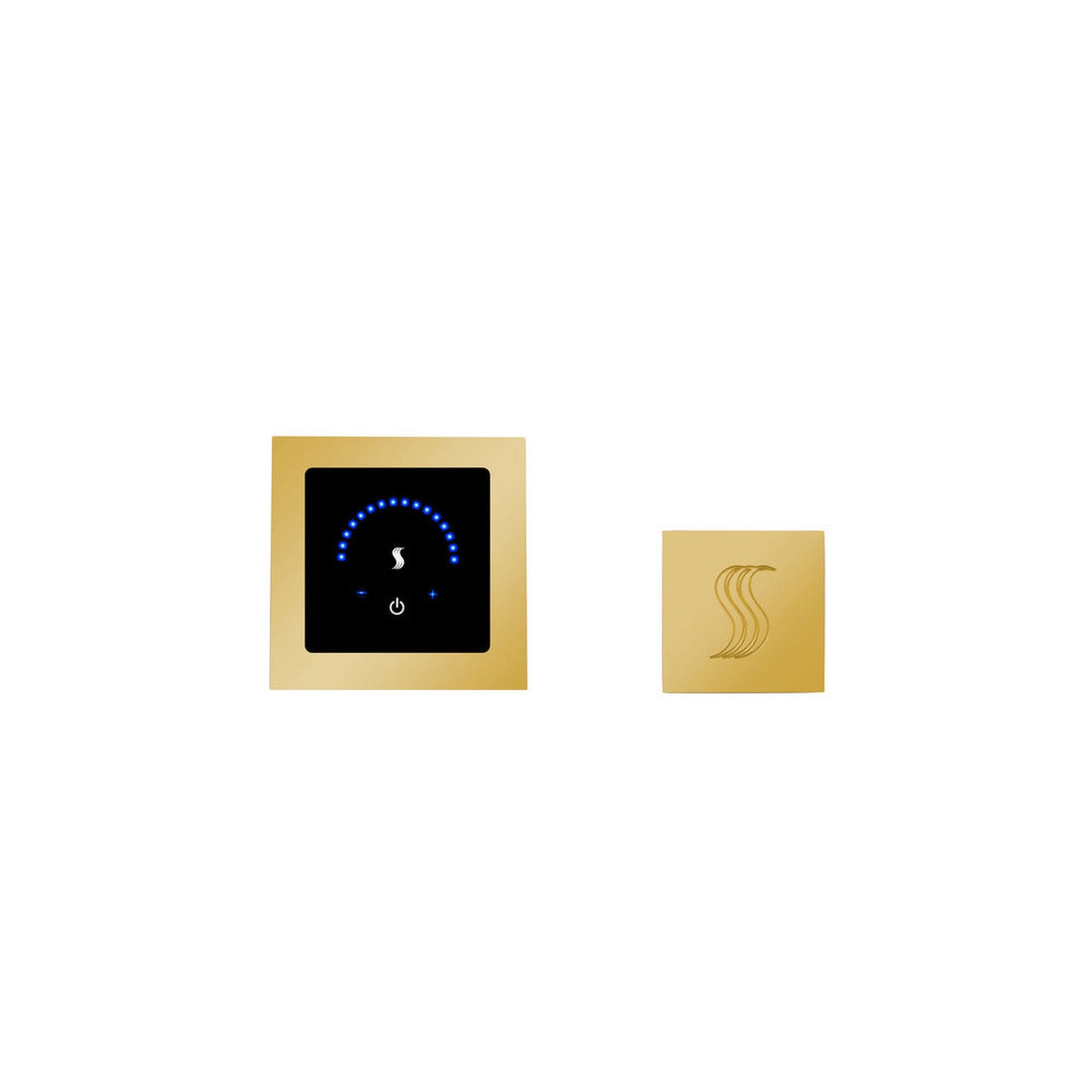 ThermaSol Polished Gold Finish MicroTouch and Square SteamVection