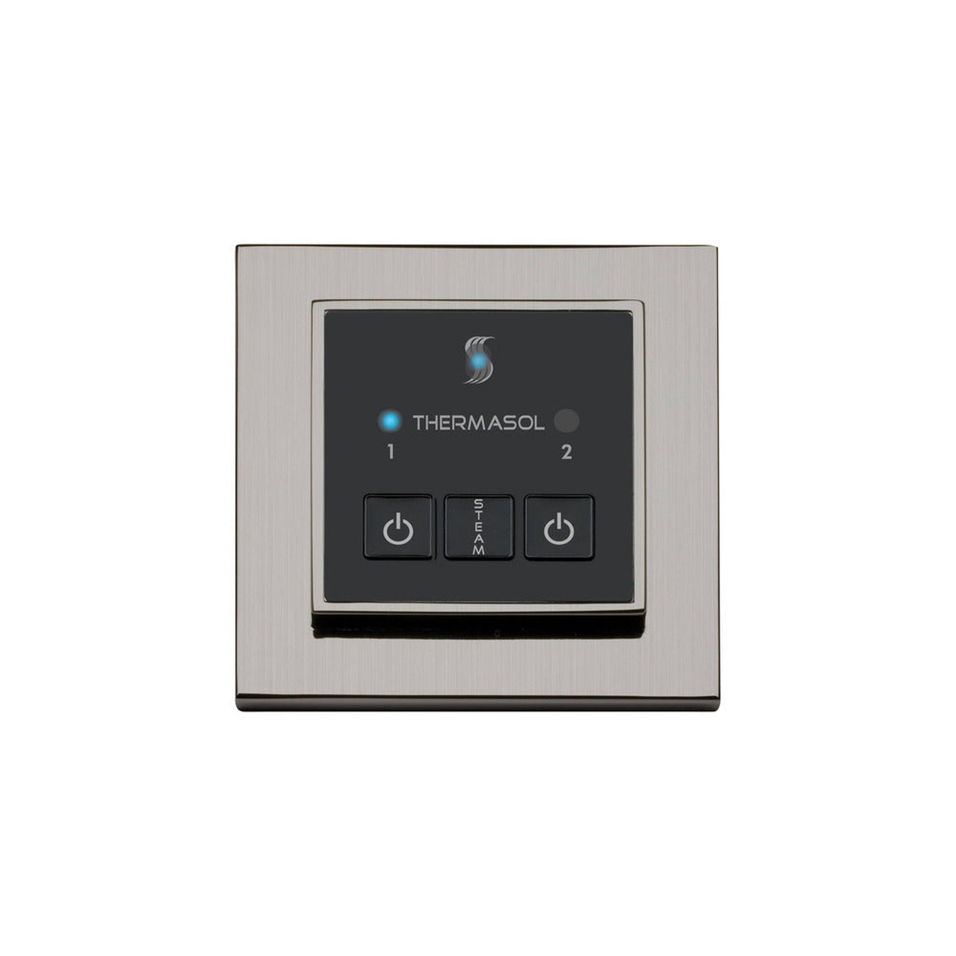 ThermaSol Satin Chrome Finish Easy Start Steam Control - Square