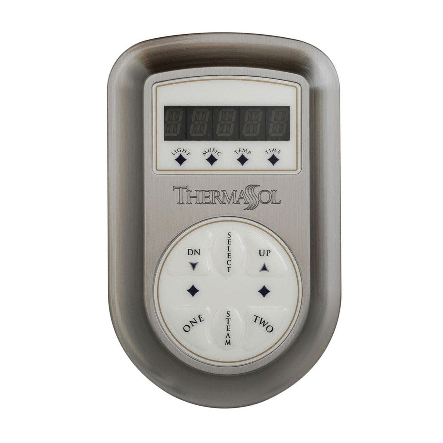 ThermaSol Satin Chrome Finish Wall-Mount Signature Environment Control - Round