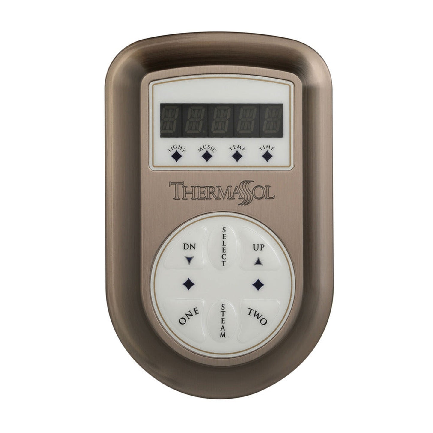 ThermaSol Satin Nickel Finish Wall-Mount Signature Environment Control - Round