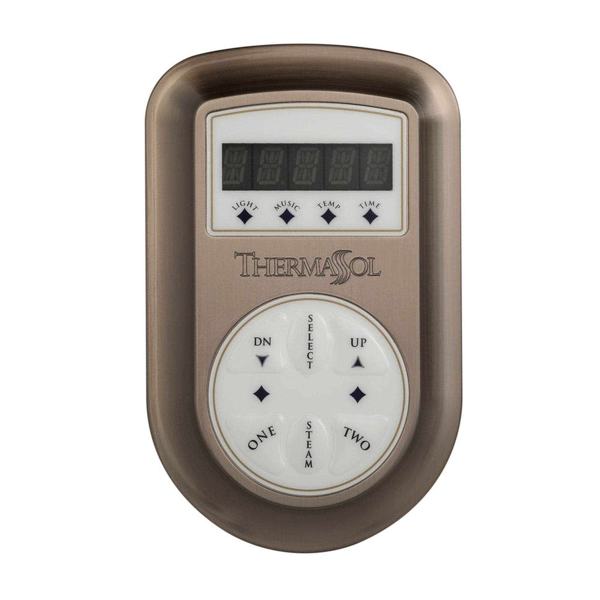 ThermaSol Satin Nickel Finish Wall-Mount Signature Environment Control - Round