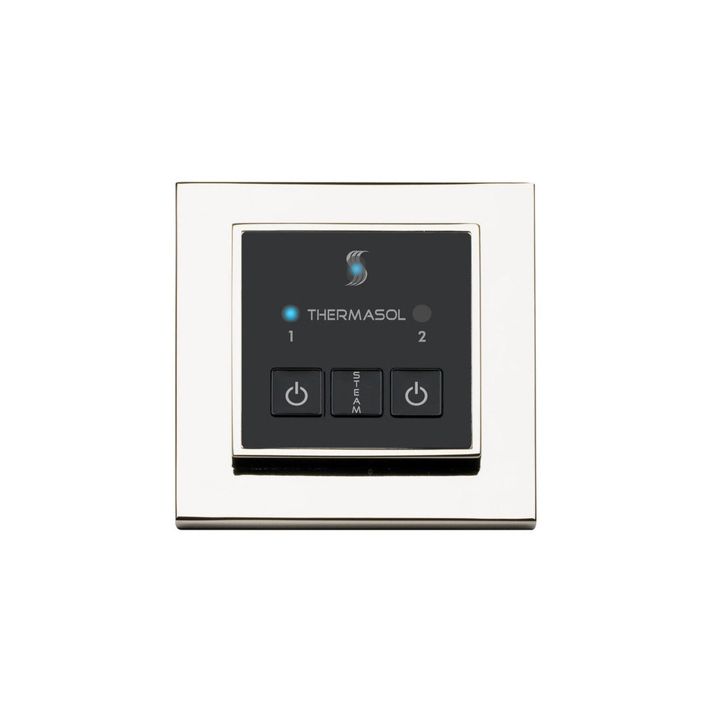 ThermaSol White Finish Easy Start Steam Control - Square