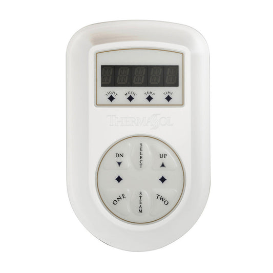 ThermaSol White Finish Wall-Mount Signature Environment Control - Round