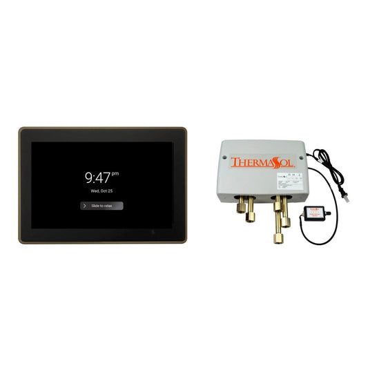 Thermasol ThermaTouch2 15 Control Antique Nickel Digital Shower Package