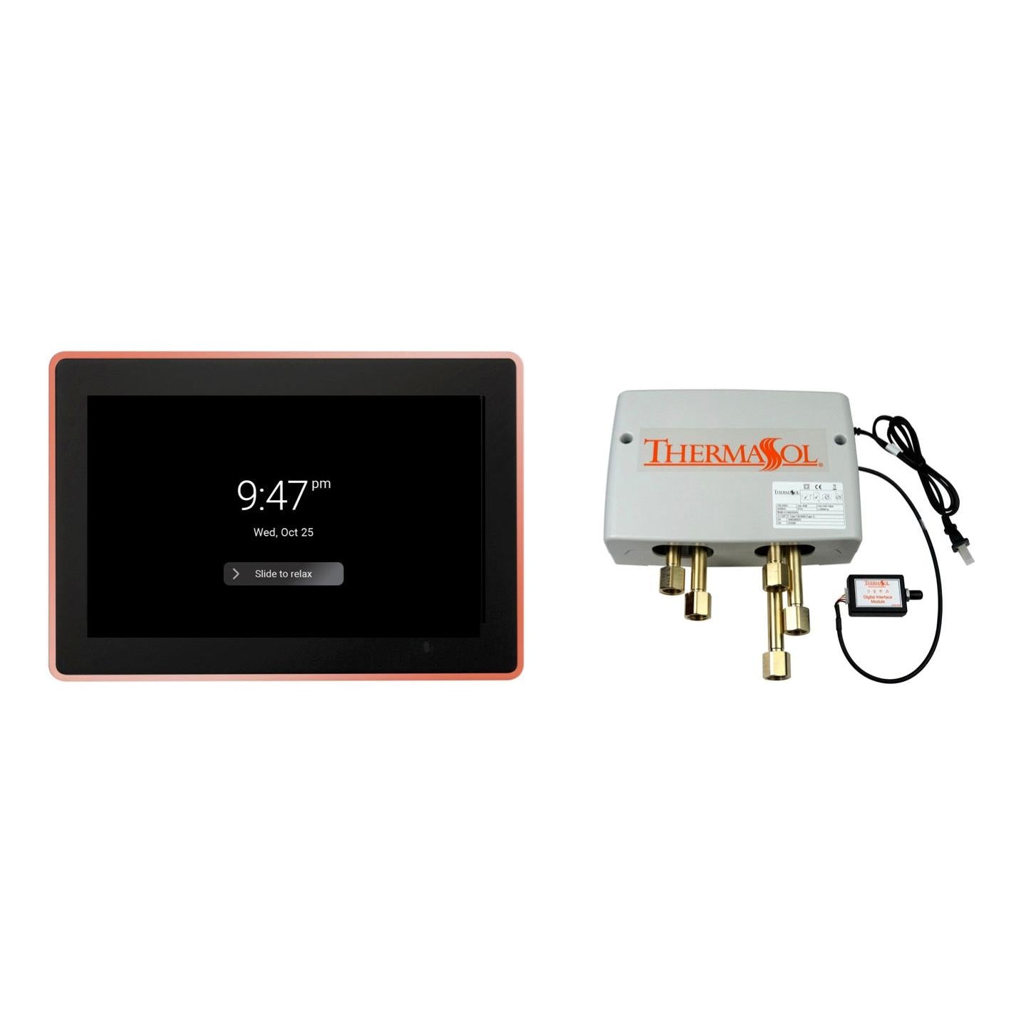 Thermasol ThermaTouch2 15 Control Copper Digital Shower Package
