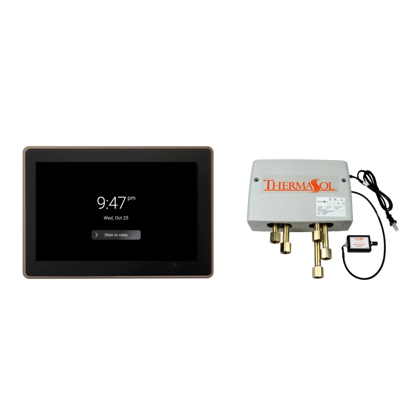 Thermasol ThermaTouch2 15 Control Satin Nickel Digital Shower Package
