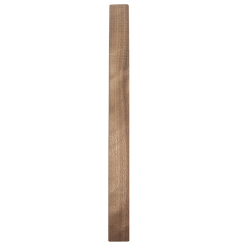 PROSAUNAS Thermo-Aspen 1" x 1" x 8' Natural Thermo-Aspen Wood Smooth 4 Sides, Eased Edges, Square-Edge Hidden Profile Trim Moulding