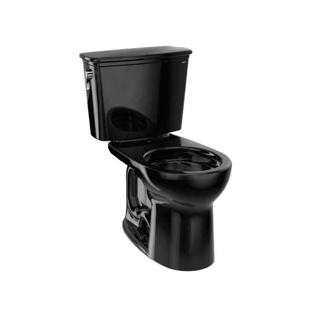 Toto Drake Ebony Transitional Two-Piece Toilet