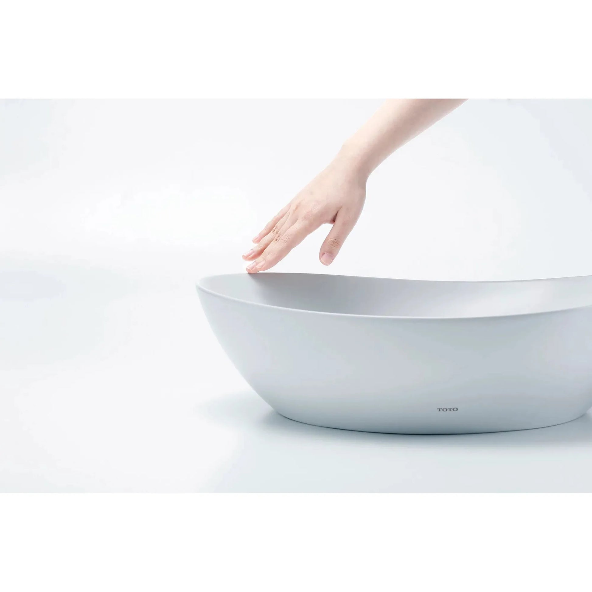 TOTO Kiwami 18-1/8" Cotton Asymmetrical Vessel Lavatory