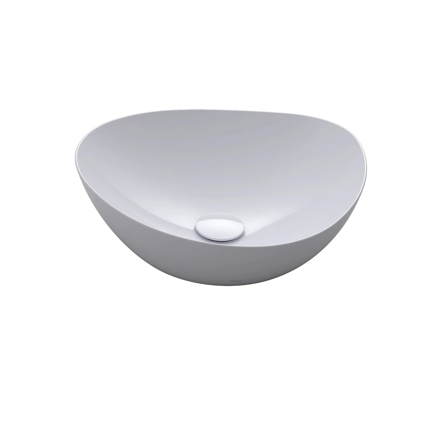 TOTO Kiwami 18-1/8" Cotton Asymmetrical Vessel Lavatory