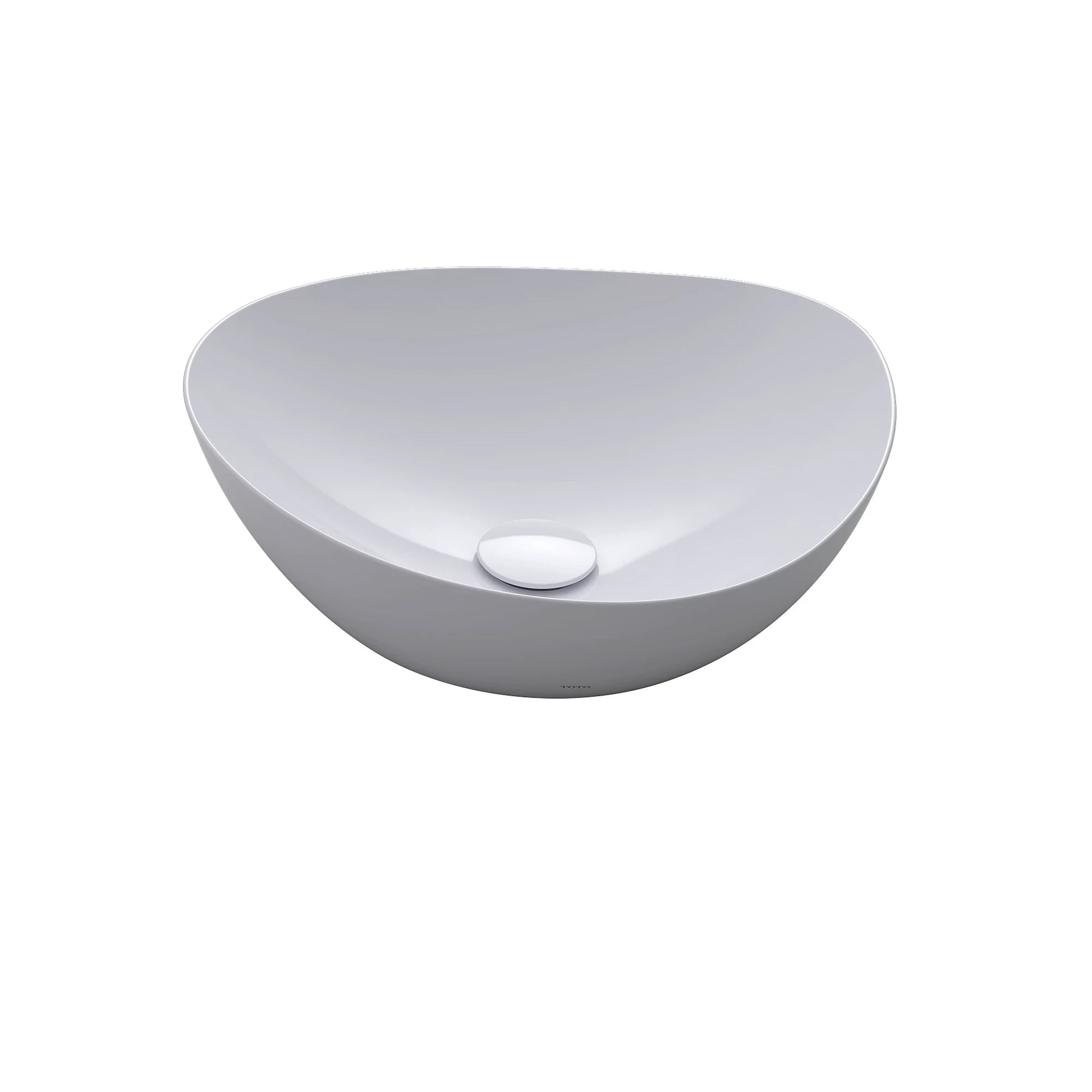 TOTO Kiwami 18-1/8" Cotton Asymmetrical Vessel Lavatory