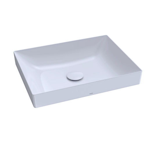 TOTO Kiwami 19-11/16" Cotton Rectangle Vessel Lavatory