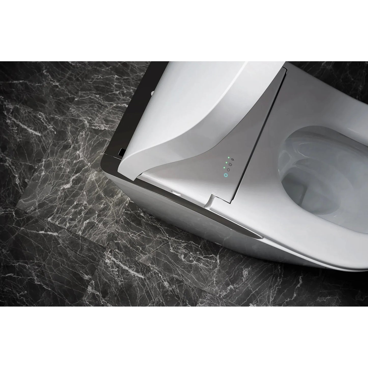 TOTO Neorest LS Black Trim Top Unit Integrated Smart Dual Flush Toilet