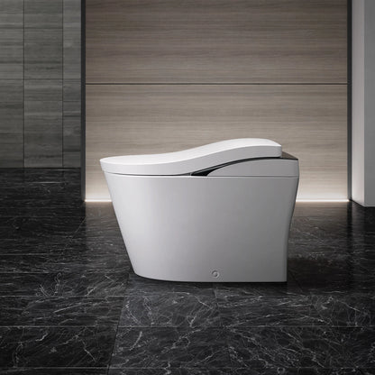 TOTO Neorest LS Black Trim Top Unit Integrated Smart Dual Flush Toilet