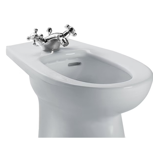 Toto Piedmont Colonial White 1 Hole Center Bidet