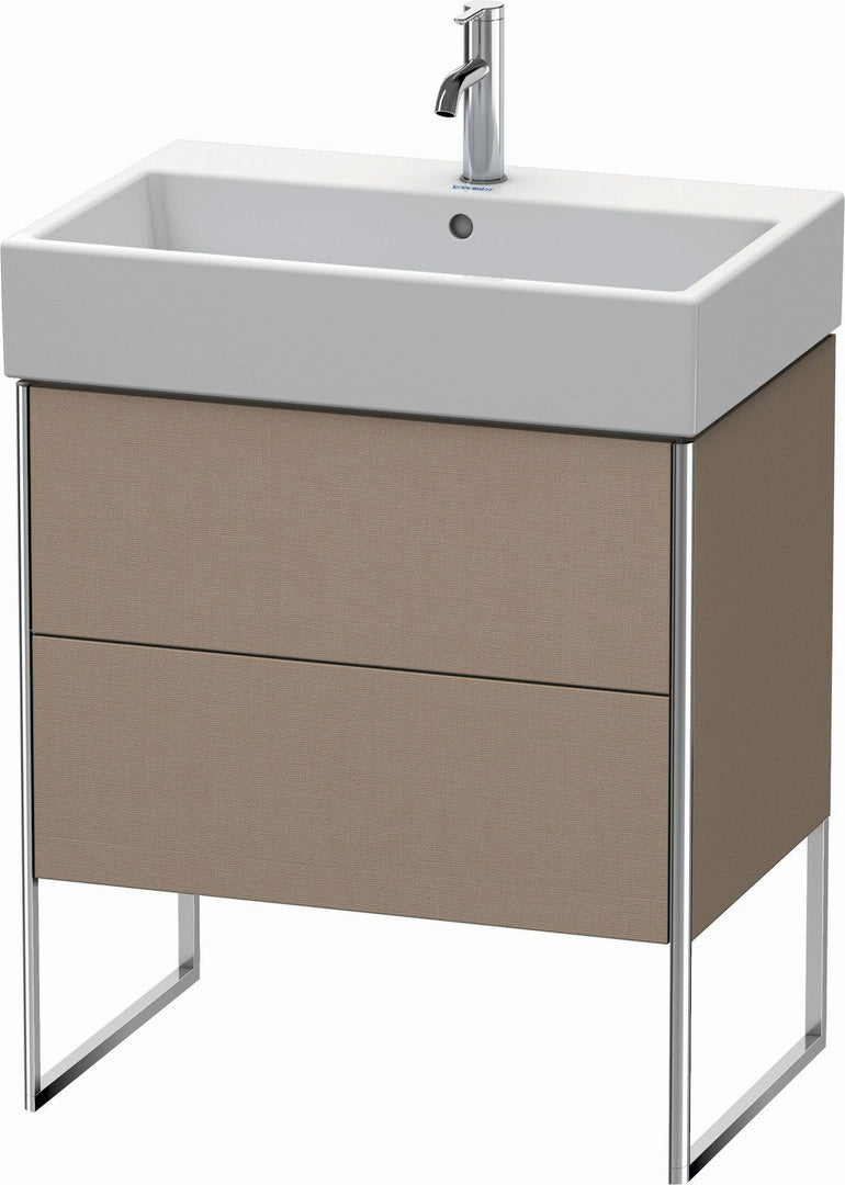 Duravit XSquare 27" Linen Two Drawer Floorstanding Vanity Unit (XS447407575)
