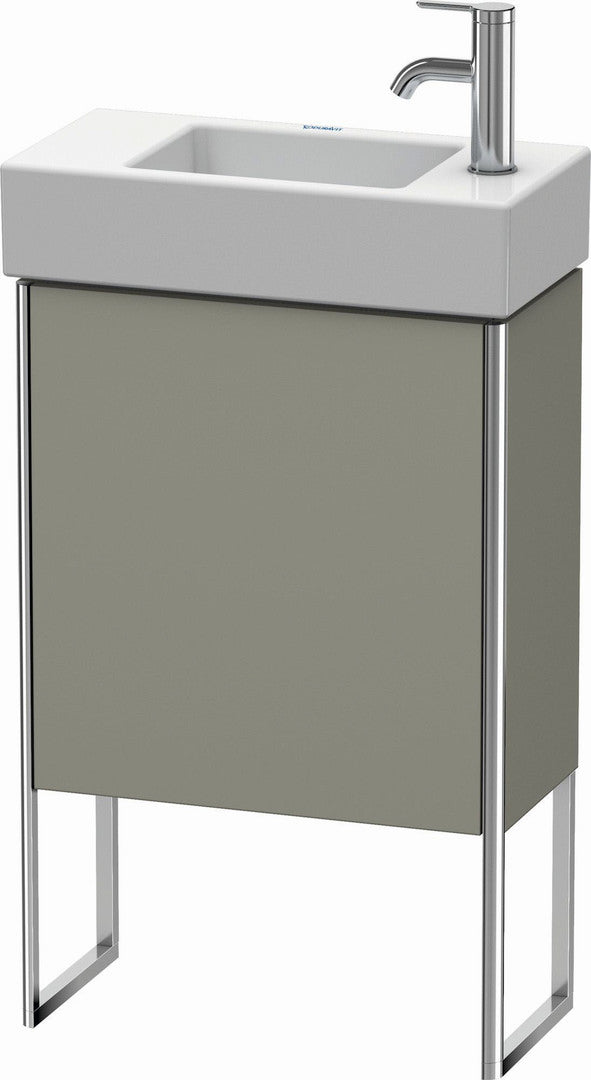 Duravit XSquare 19" Stone Gray One Door Floorstanding Vanity Unit (XS4471R9292)