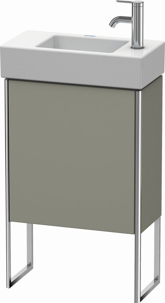 Duravit XSquare 19" Stone Gray One Door Floorstanding Vanity Unit (XS4471R9292)