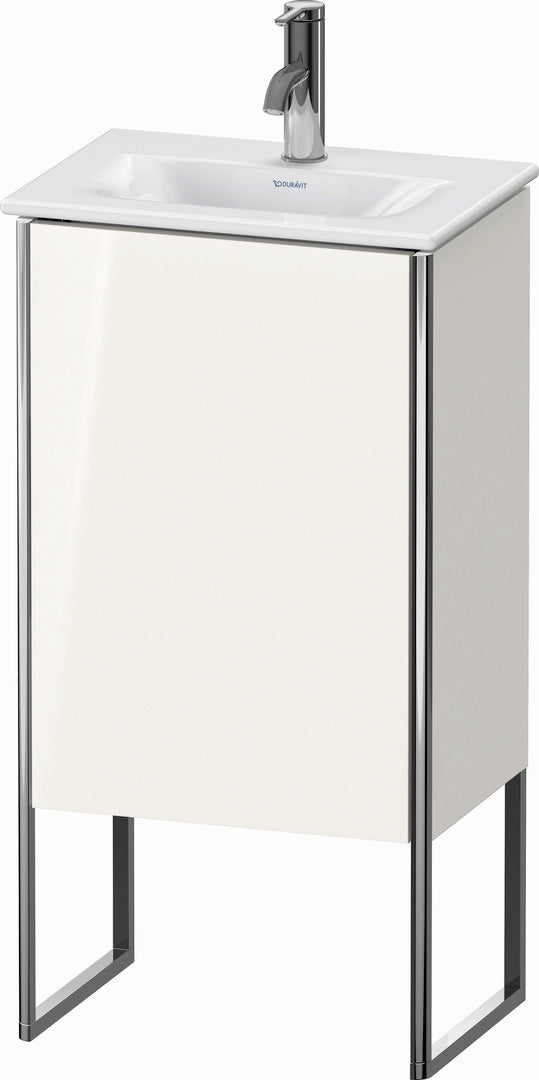 Duravit XSquare 17" White High Gloss One Door Floorstanding Vanity Unit (XS4520L8585)