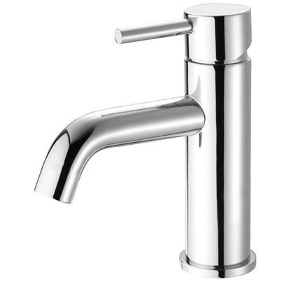 Vanity Art 7" Polished Chrome Single Handle Modern Bathroom Sink Faucet