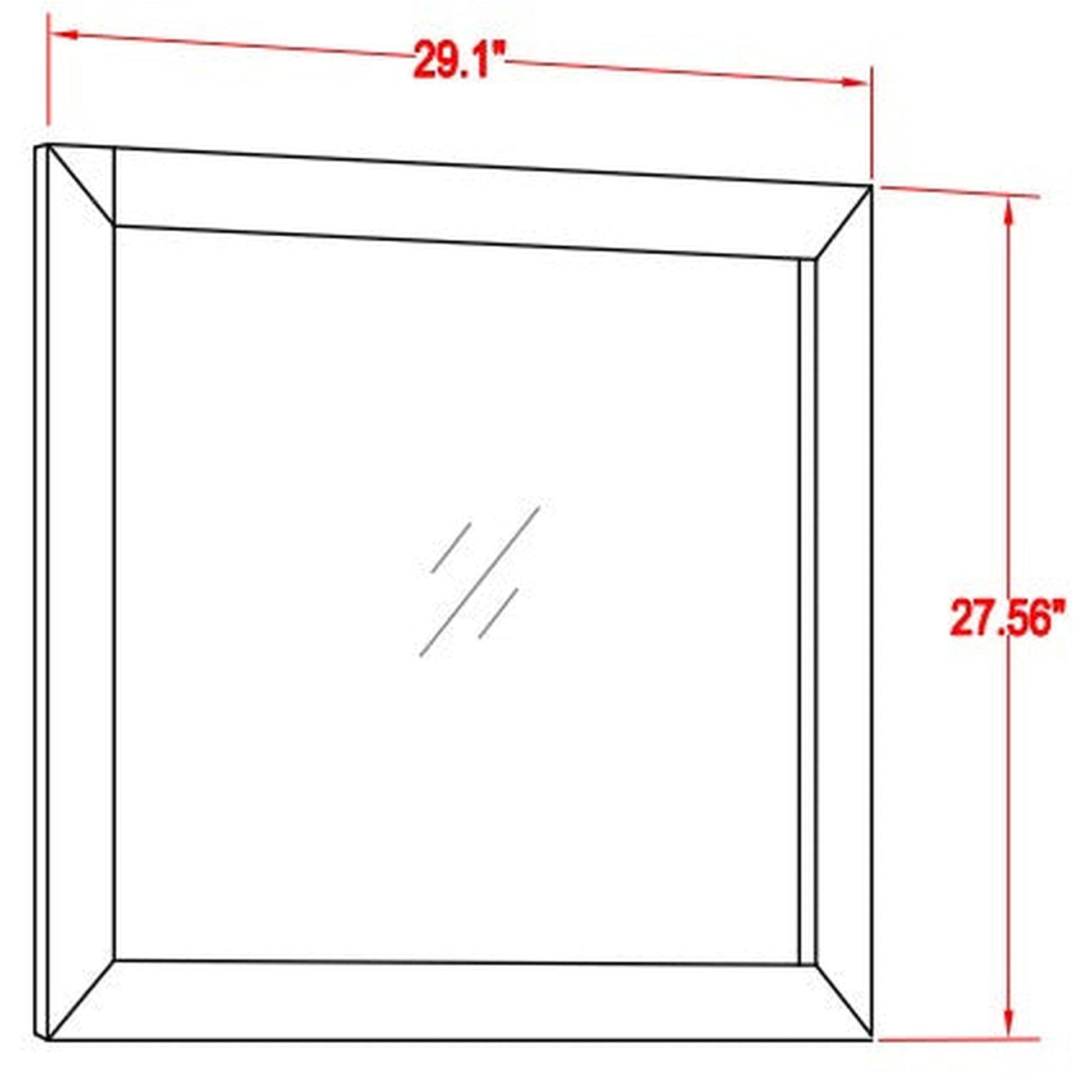 Vanity Art Savona 30" Single White Freestanding Modern Bathroom Vanity Set With Carrara Marble Top, Undermount Ceramic Sink, 1 Dovetail Drawer Cabinet, Backsplash and Mirror