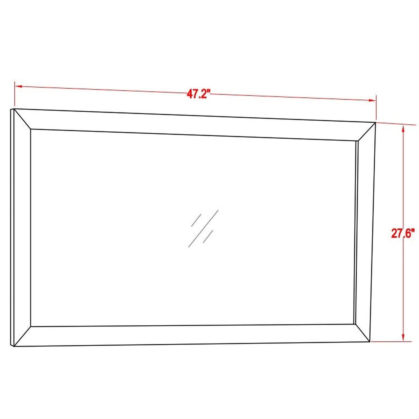 Vanity Art Savona 48" Single White Freestanding Modern Bathroom Vanity Set With Carrara Marble Top, Undermount Ceramic Sink, 7 Dovetail Drawer Cabinet, Backsplash and Mirror