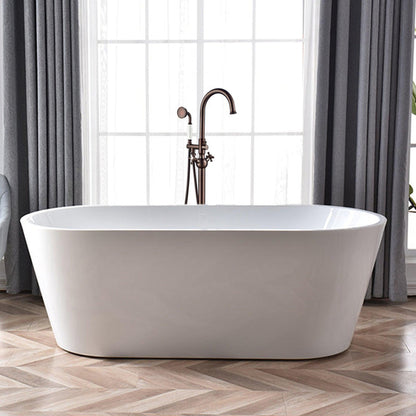 Vanity Art VA2029 47" H Oil Rubbed Bronze Freestanding Floor Mounted Bathtub Faucet With Handheld Shower