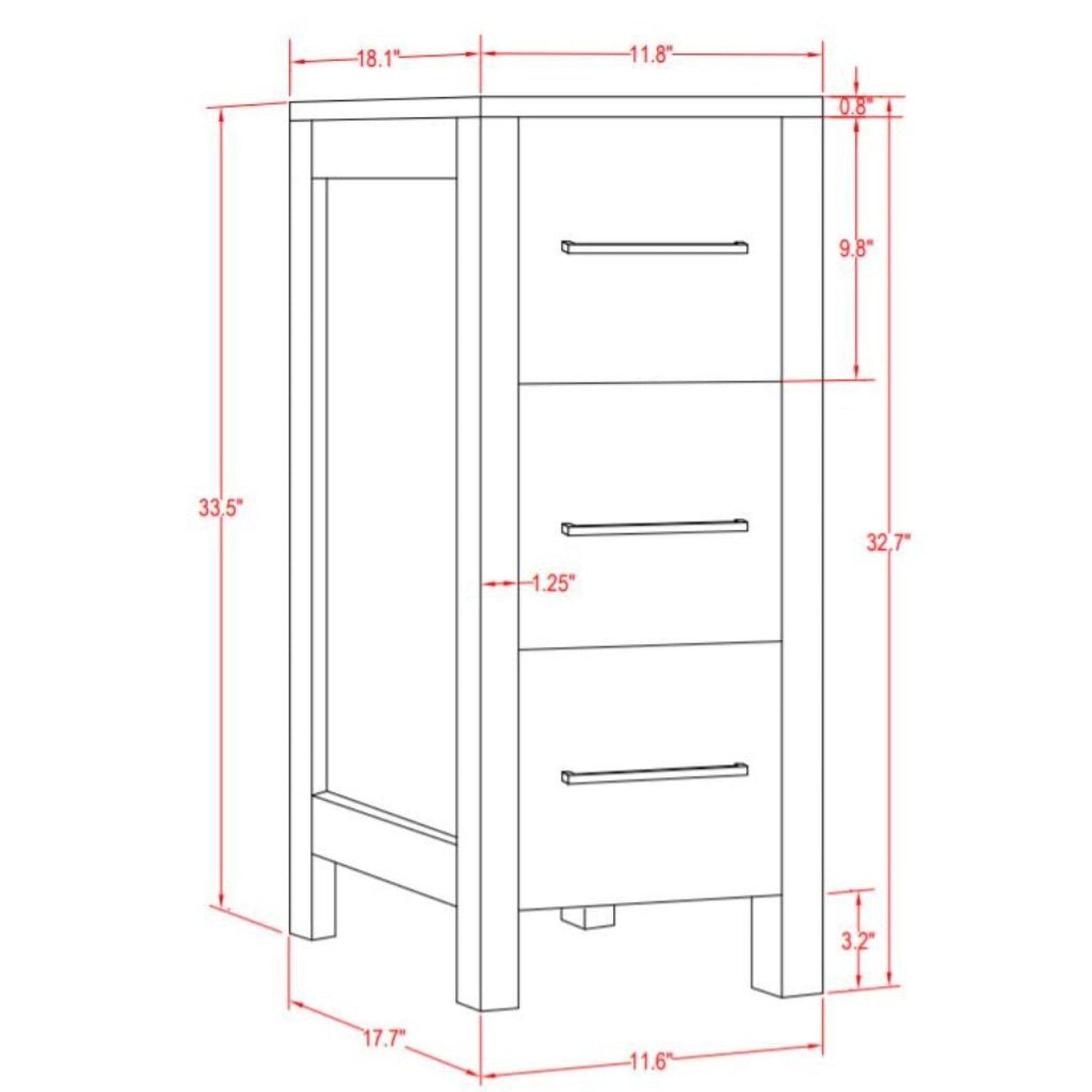 Vanity Art VA30 30" Single Espresso Freestanding Modern Bathroom Vanity Set With Integrated Ceramic Sink, Compact 1 Shelf, 2 Dovetail Drawers Cabinet And Mirror