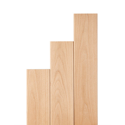 PROSAUNAS Alder 2" x 3" x 10' Natural Alder Wood Smooth 4 Sides, Eased Edges, Square-Edge Hidden Profile Sauna Bench Material